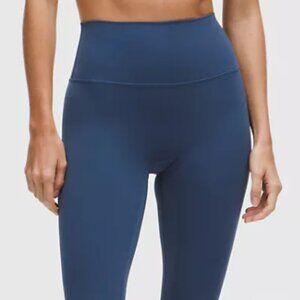 lululemon Align No Line™ High-Rise Pant 25", Blue, Size 10